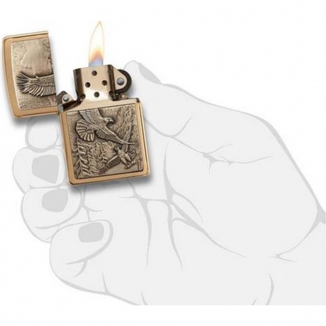 Зажигалка Zippo Where Eagles (20854) - фото 4