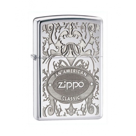 Зажигалка Zippo с покрытием High Polish Chrome (24751) - фото 1