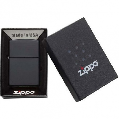 Зажигалка для трубок Zippo Black Matte (218PL) - фото 6