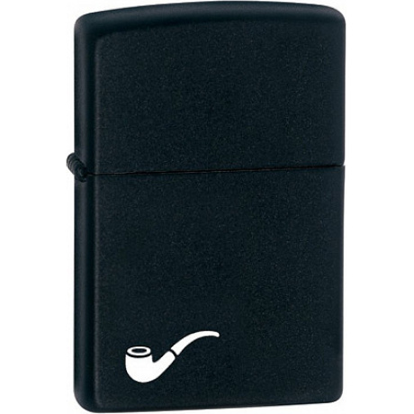 Зажигалка для трубок Zippo Black Matte (218PL) - фото 8
