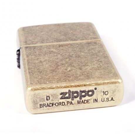 Зажигалка Zippo с покрытием Anitque Brass (201FB) - фото 2