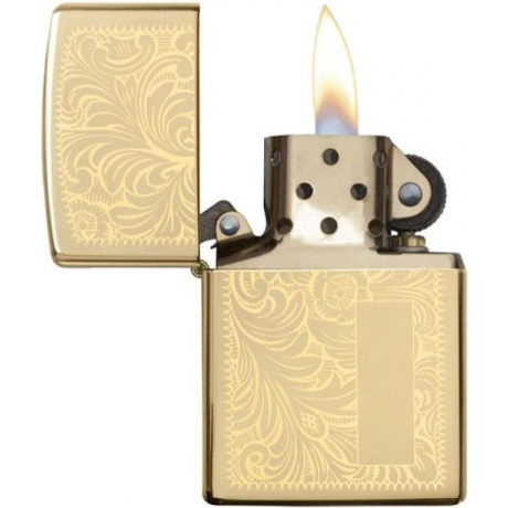 Зажигалка Zippo №352B High Polish Brass (352B) - фото 3