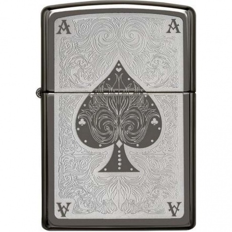 Зажигалка Zippo Classic с покрытием Black Ice (28323)