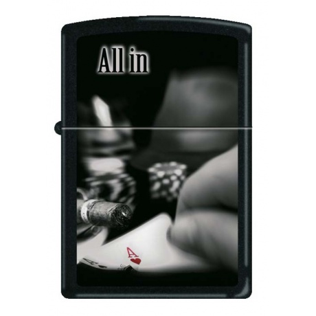 Зажигалка Zippo All In (218 ALL IN ALL) - фото 1