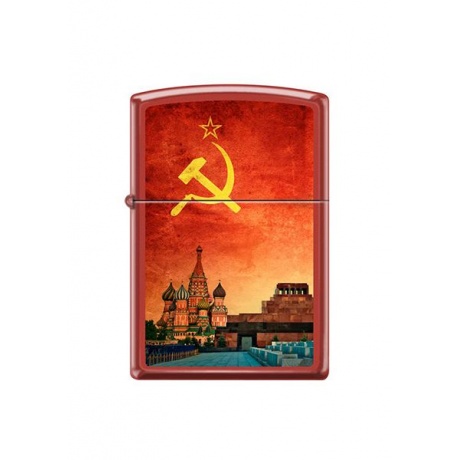 Зажигалка Zippo Красная Москва (233 SOVIET DESIGN) - фото 1