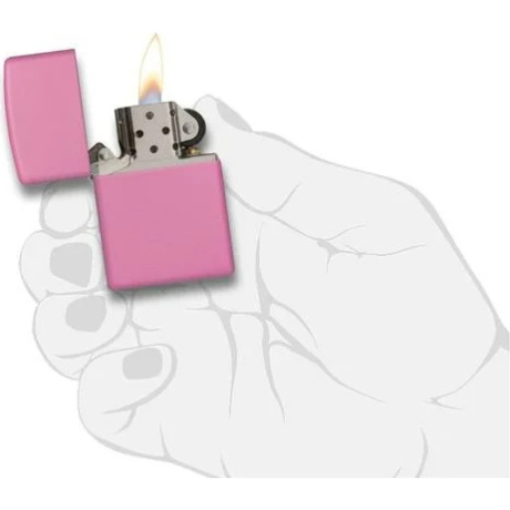 Зажигалка Zippo Pink Matte (238) - фото 3