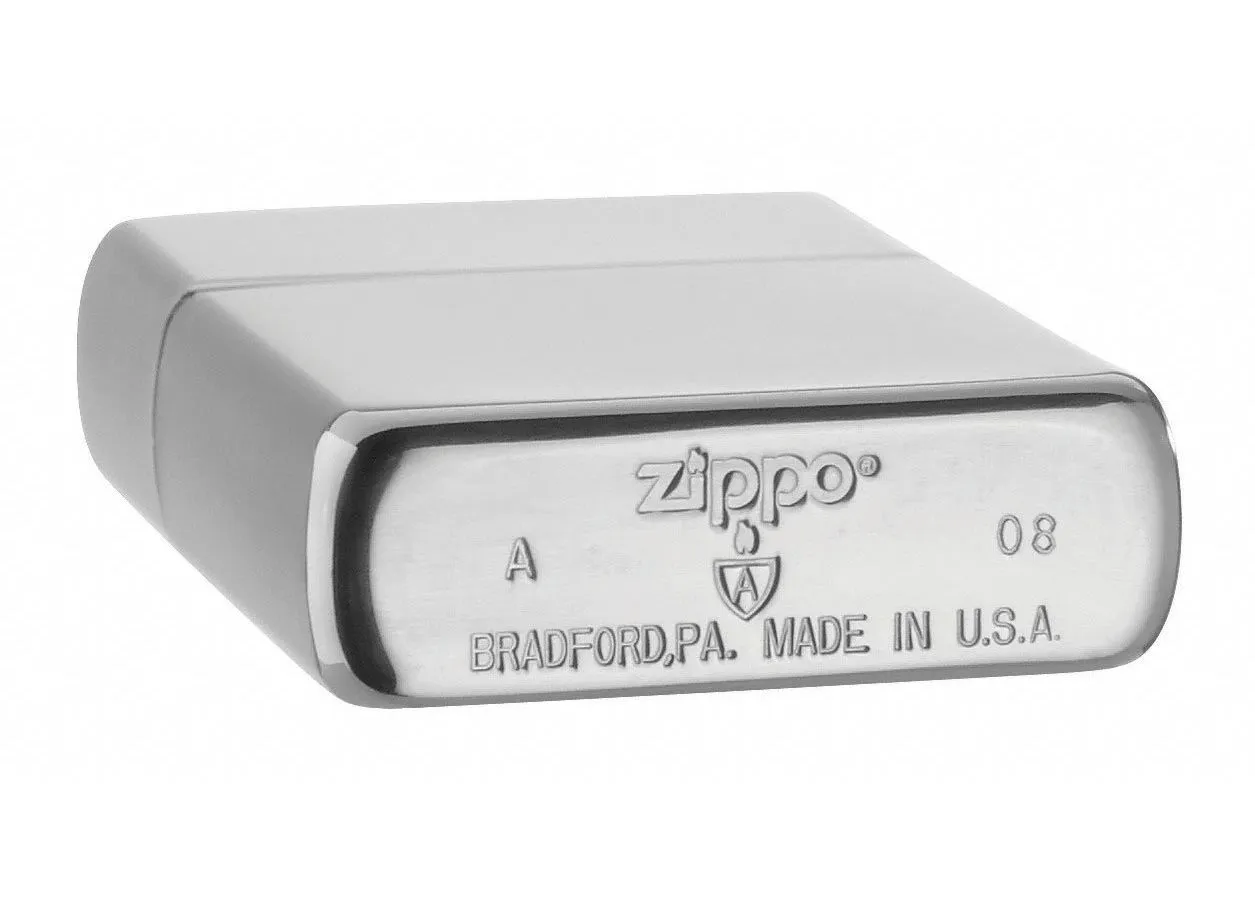 Зажигалка Zippo c покрытием High Polish Chrome (167) - фото 2