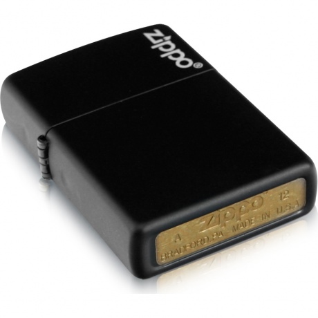 Зажигалка Zippo ZL с покрытием Black Matte (218ZL) - фото 2