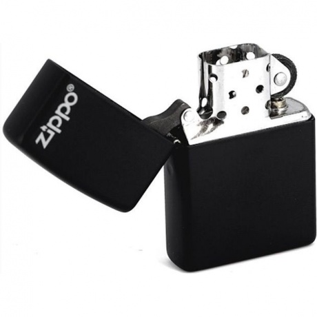 Зажигалка Zippo ZL с покрытием Black Matte (218ZL) - фото 4