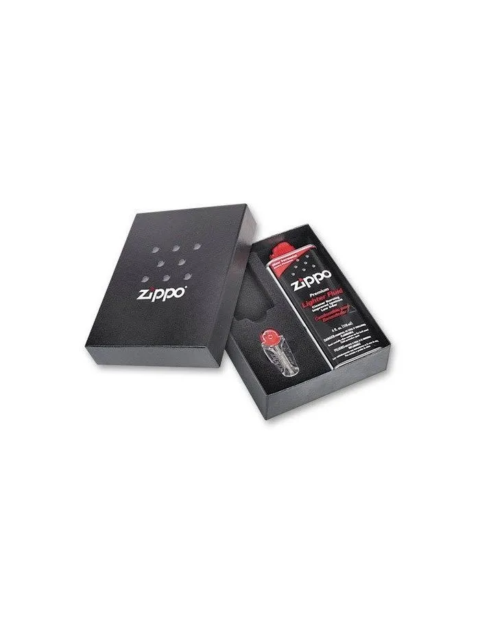 Набор подарочный для широкой зажигалки Zippo черный (50R) - фото 4