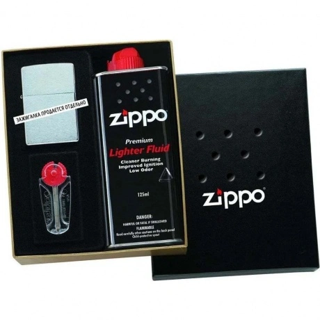 Набор подарочный для широкой зажигалки Zippo черный (50R)