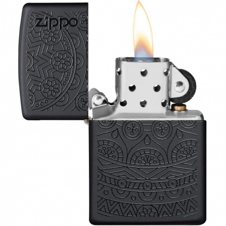 Зажигалка Zippo Tone on Tone Design (29989) - фото 3