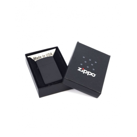 Зажигалка Zippo Slim Black (1618) - фото 3