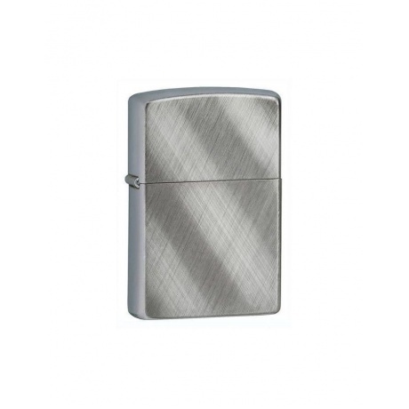 Зажигалка Zippo с покрытием Brushed Chrome (28182) - фото 1