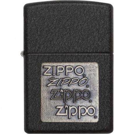 Зажигалка Zippo с покрытием Black Crackle (362) - фото 2