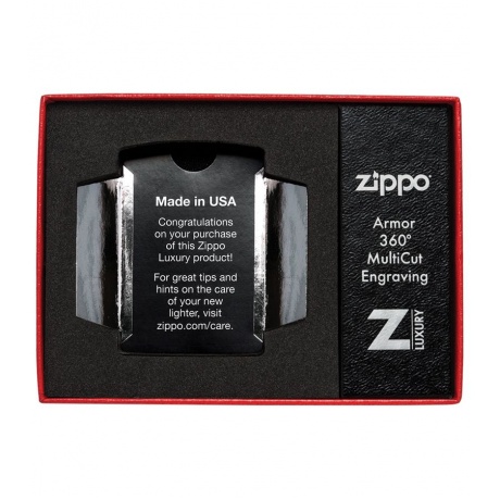 Зажигалка Zippo Armor с покрытием High Polish Chrome (29672) - фото 3