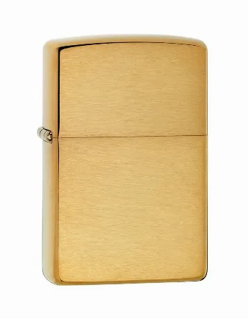 Зажигалка Zippo с покрытием Brushed Brass (168)