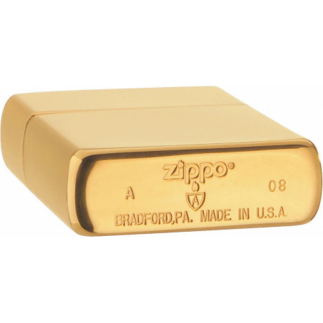 Зажигалка Zippo с покрытием Brushed Brass (168) - фото 2