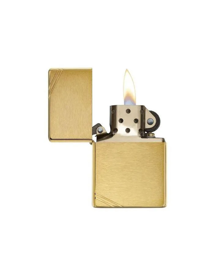 Зажигалка Zippo с покрытием Brushed Brass (240) - фото 3