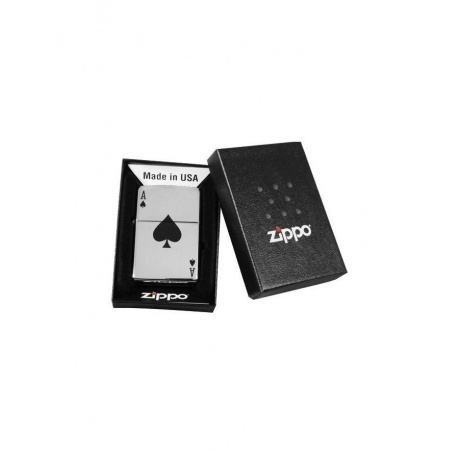 Зажигалка Zippo с покрытием High Polish Chrome (24011) - фото 3