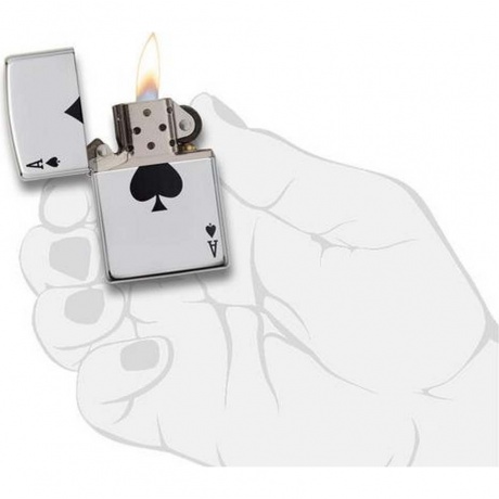 Зажигалка Zippo с покрытием High Polish Chrome (24011) - фото 4