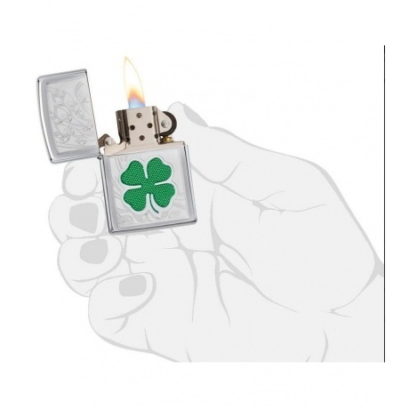 Зажигалка Zippo с покрытием High Polish Chrome (24699) - фото 2