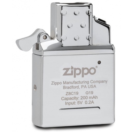 Электронный вставной блок для широкой зажигалки Zippo, нержавеющая сталь - фото 4