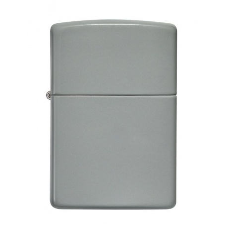 Зажигалка Zippo Classic с покрытием Flat Grey, латунь/сталь, серая, глянцевая, 38x13x57 мм - фото 2