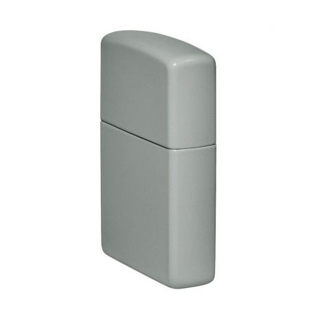 Зажигалка Zippo Classic с покрытием Flat Grey, латунь/сталь, серая, глянцевая, 38x13x57 мм - фото 7