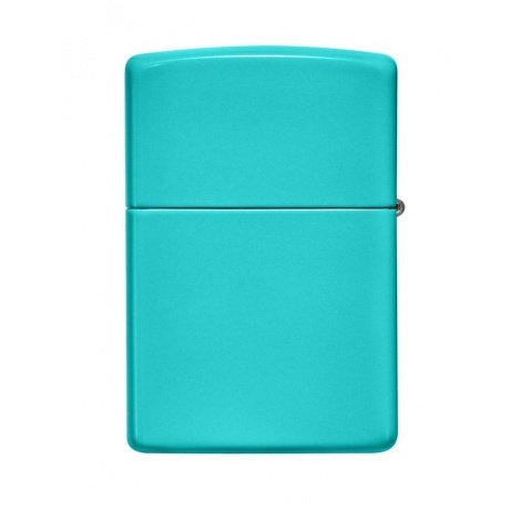 Зажигалка Zippo Classic с покрытием Flat Turquoise, латунь/сталь, бирюзовая, глянцевая, 38x13x57 мм - фото 9