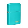 Зажигалка Zippo Classic с покрытием Flat Turquoise, латунь/сталь...