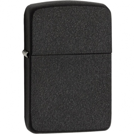 Зажигалка Zippo 1941 Replica с покрытием Black Crackle черный матовая