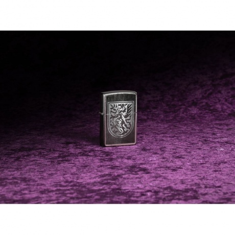 Зажигалка Zippo Dragon Design с покрытием Street Chrome серебристая - фото 7