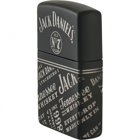 Зажигалка Zippo Jack Daniel's с покрытием Black Matte разноцветная - фото 7