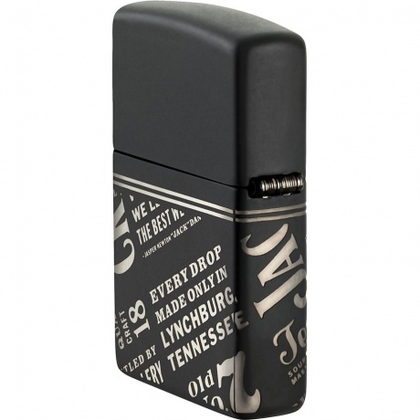 Зажигалка Zippo Jack Daniel's с покрытием Black Matte разноцветная - фото 8