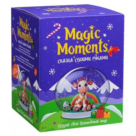 Набор для творчества MAGIC MOMENTS mm-25 Волшебный шар Корова - фото 1