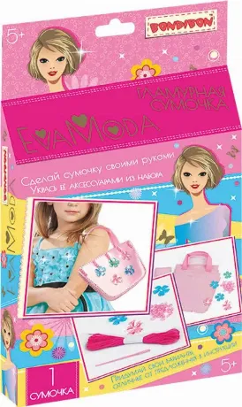 Н-ры д/творчества.Гламурная сумочка от BONDIBON и EVA MODA