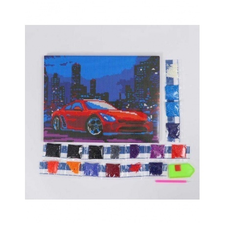 Алмазная вышивка Школа талантов &quot;Кар&quot; 30x40 см арт.5371222 - фото 2