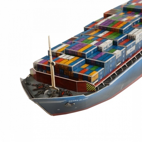 Сборная модель УмБум "Контейнеровоз Georg Blume" - фото 3