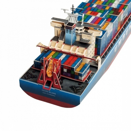 Сборная модель УмБум "Контейнеровоз Georg Blume" - фото 4