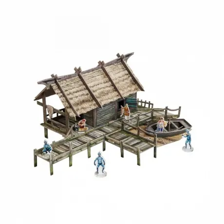 Сборная модель УмБум "Рыбацкая хижина. Волшебные королевства"