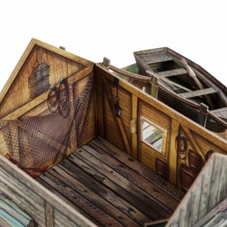 Сборная модель УмБум &quot;Рыбацкая хижина. Волшебные королевства&quot; - фото 5