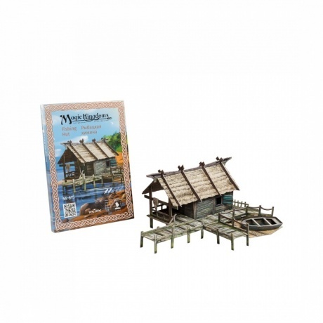 Сборная модель УмБум &quot;Рыбацкая хижина. Волшебные королевства&quot; - фото 7