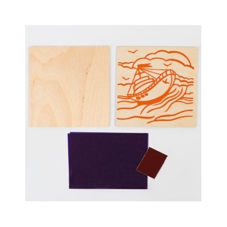 371002 Набор для выжигания Маленький кораблик - фото 6