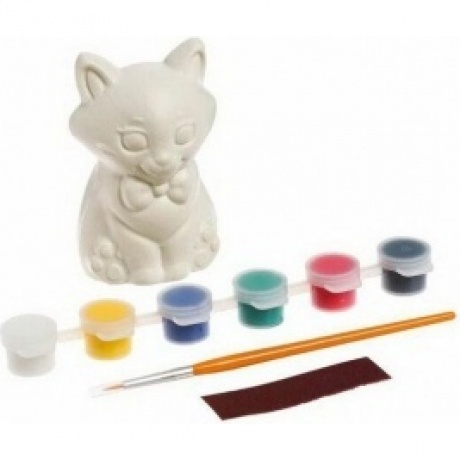 Игрушка-раскраска Lori 3D Art "Кошечка" - фото 2