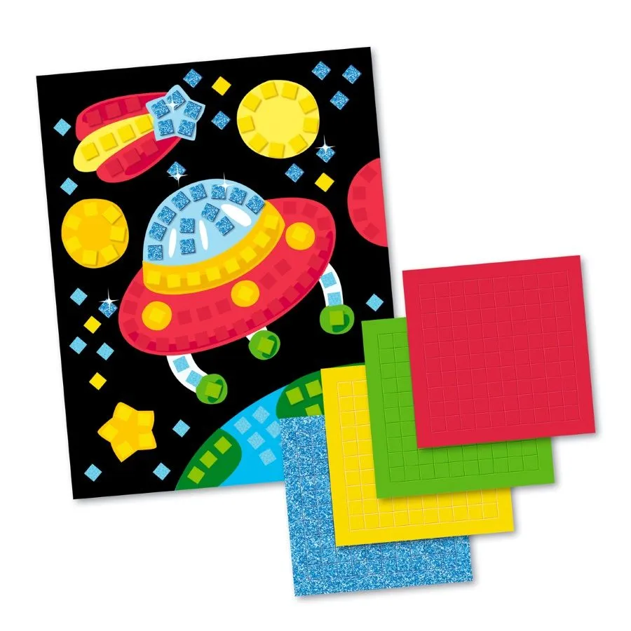 Аппликация Десятое Королевство "Космос" 200 элементов 4 цвета - фото 7