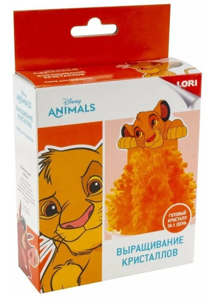 Выращивание кристаллов Lori "Король лев" ANIMALS Disney - фото 1