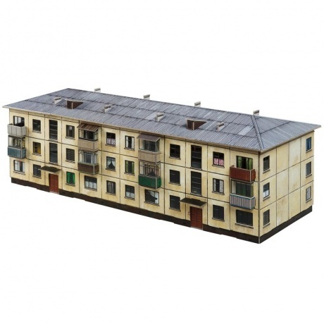 УмБум665 &quot;Хрущёвка&quot; модель многоквартирного дома - фото 2