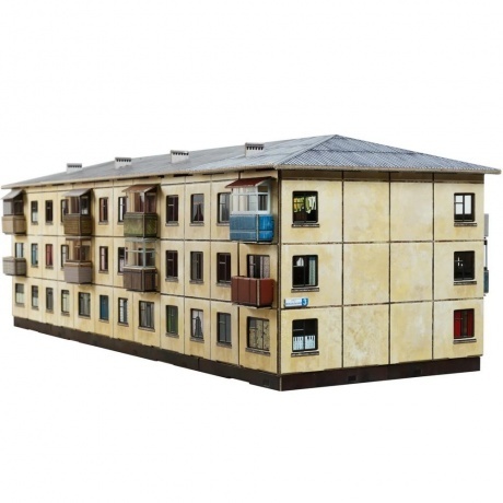 УмБум665 &quot;Хрущёвка&quot; модель многоквартирного дома - фото 3