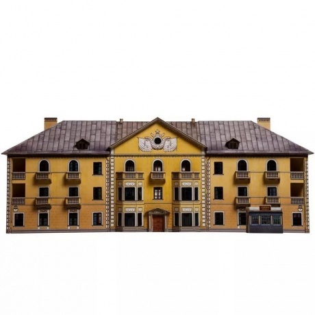 

УмБум699 "Сталинка" модель многоквартирного дома